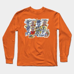 Robot Fluid Long Sleeve T-Shirt